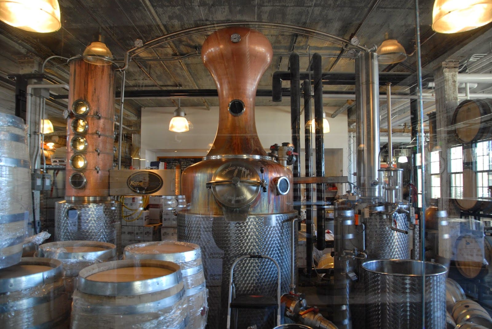 Journeyman Distillery | Things to Do in Southwest Michigan: Rustic distillery with handcrafted whiskey, artisan cocktails, and historic factory architecture.